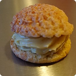 mini chou caramel beurre salé