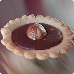 mini tartelette au Toblerone